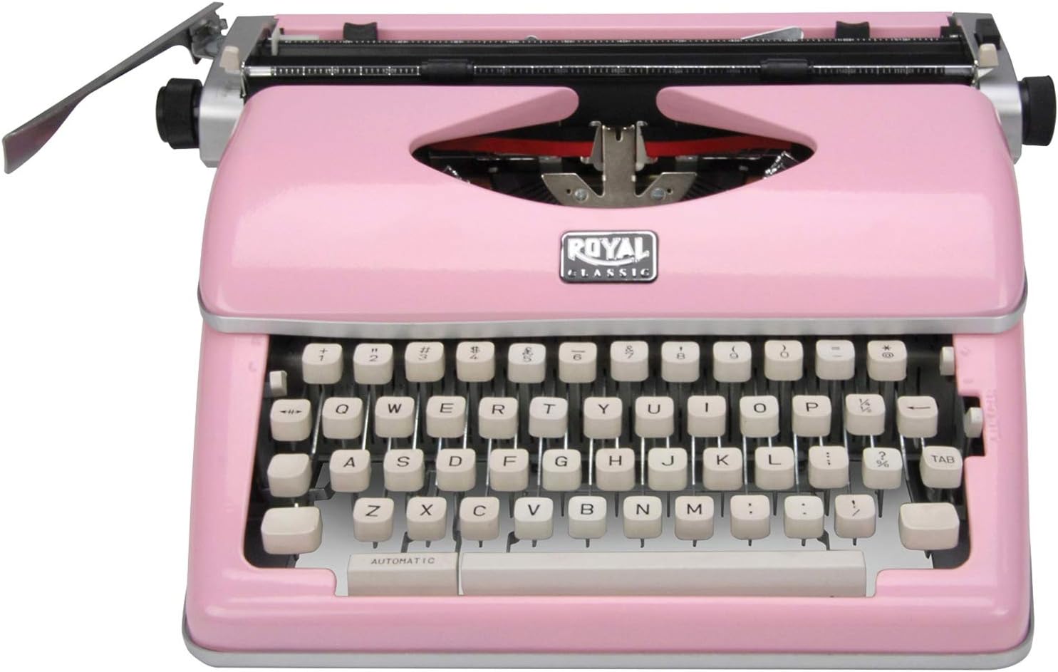 Royal 79105Y Classic Manual Typewriter (Pink)