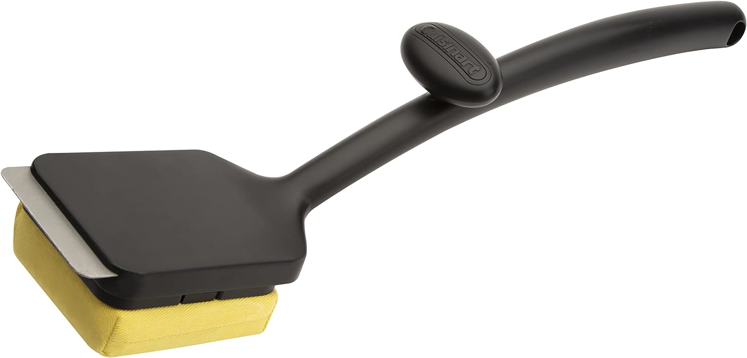 Cuisinart Grill Renew Steam Cleaner Brush, Bristle Free Cleaning Brush for All Grills, Perfect Worry-Free Grill Brush Accessories for BBQ, Clean Cast Iron Grates, Stainless Steel, Porcelain