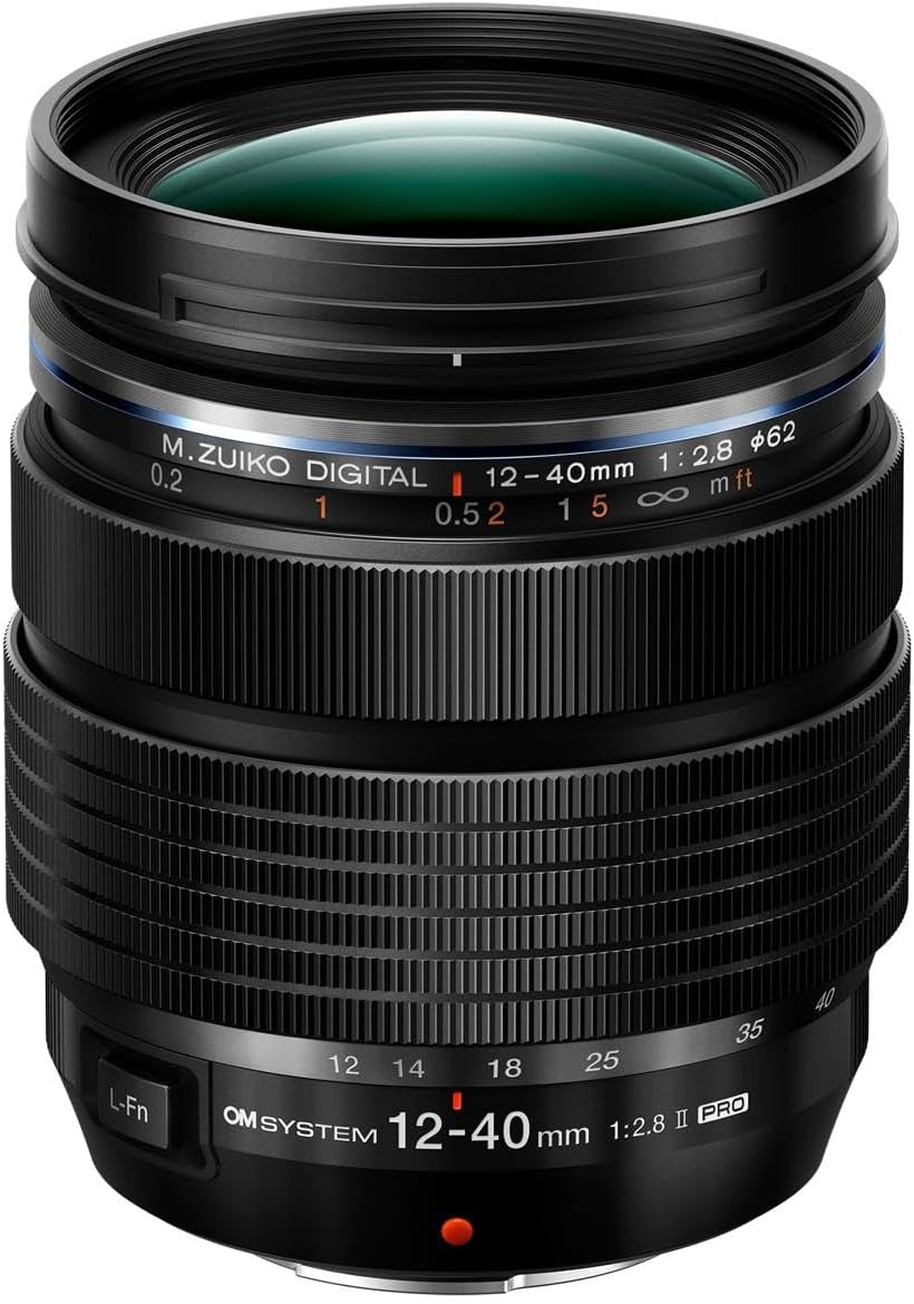OM SYSTEM M.Zuiko Digital ED 12-40mm F2.8 II PRO (Universal zoom, suitable for all MFT cameras, Olympus OM-D and Pen models, Panasonic G series)