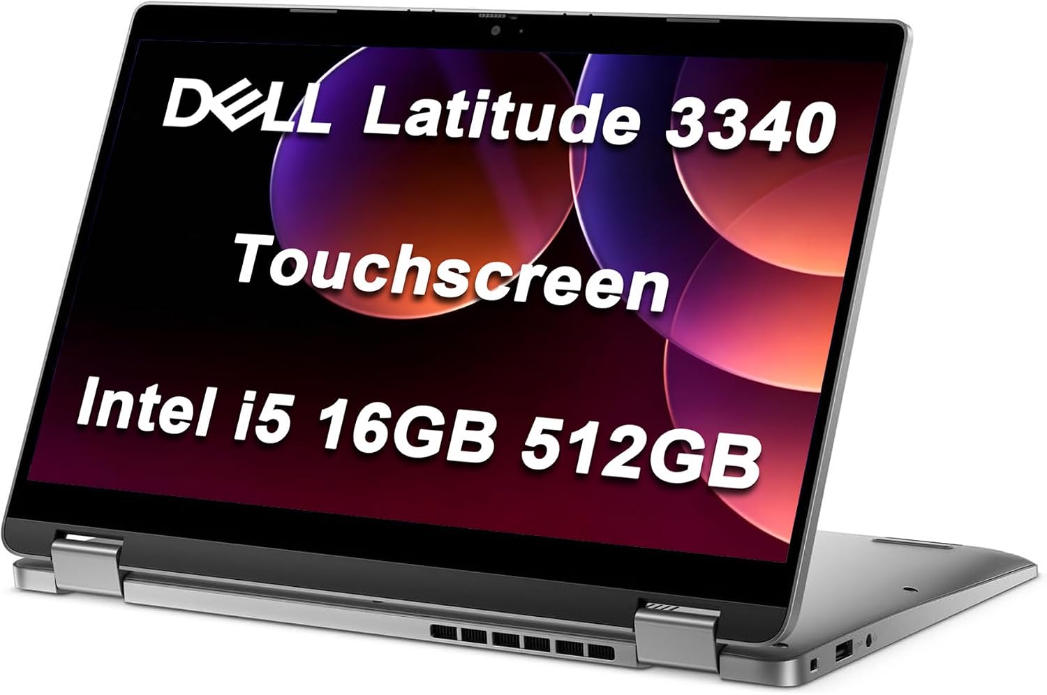 Dell 2-in-1 Laptop, 13.3" Touchscreen, Intel i5-1335U, 16GB DDR5, 512GB SSD | Plus Performance Latitude Series for Business, FHD Anti-Glare, > i7-1255U, 1080p IR Webcam, Long Battery Life, Win 11 Pro