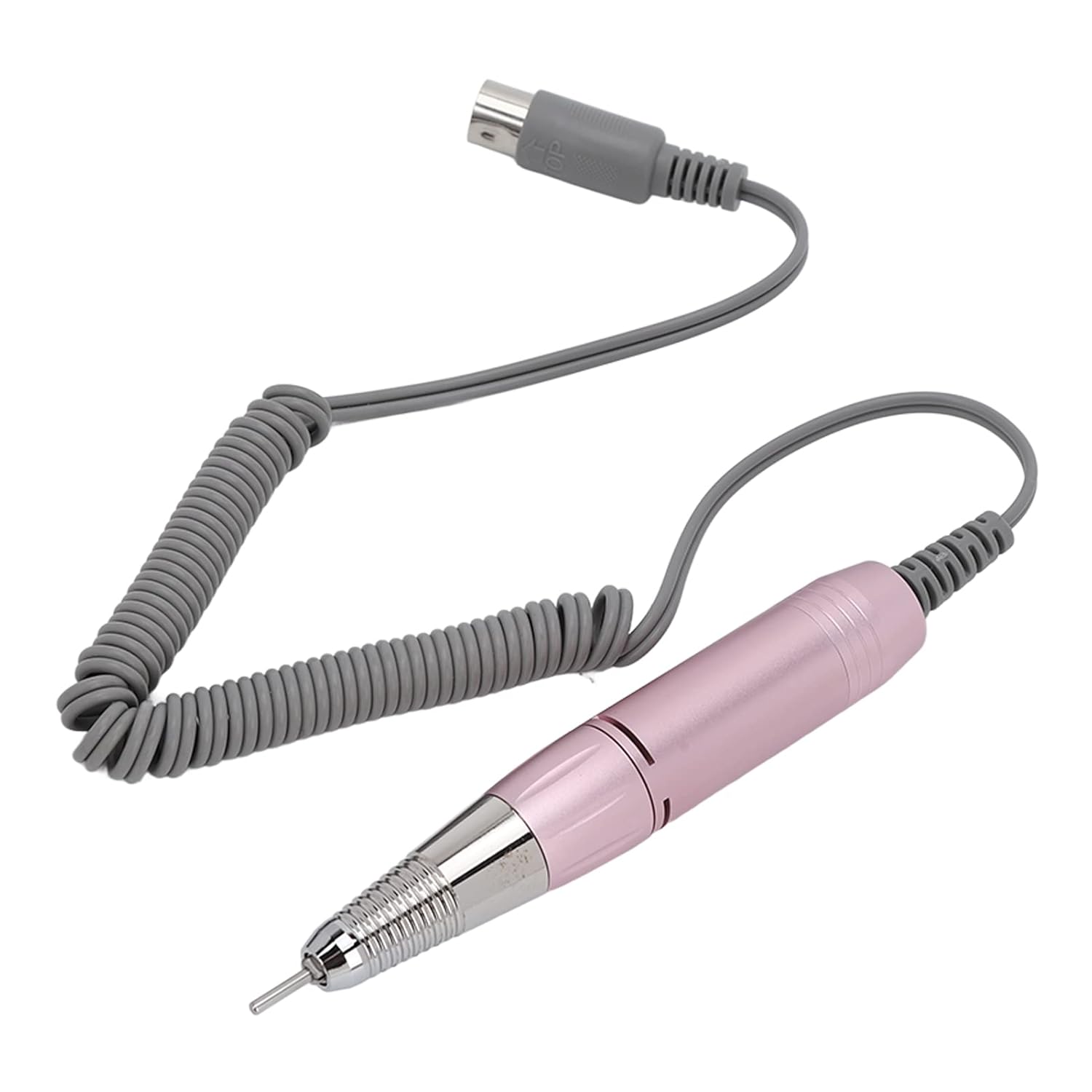 Electric Nail Drill Pen Machine Nail Drill Handle Handpiece Adjustable 3000RPM Metal Electric Nail File Handle Polishing Manicure Pedicure Accessories for Salon