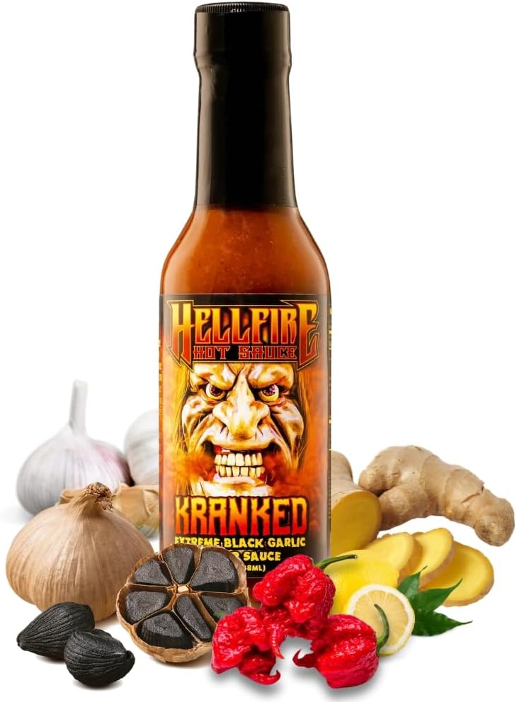Hellfire Kranked Black Garlic Reaper Sauce