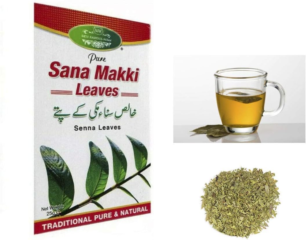 50g Pure senna leaves | Natural Green Tea | Pure Sana Makki Leaves | Loose Tea