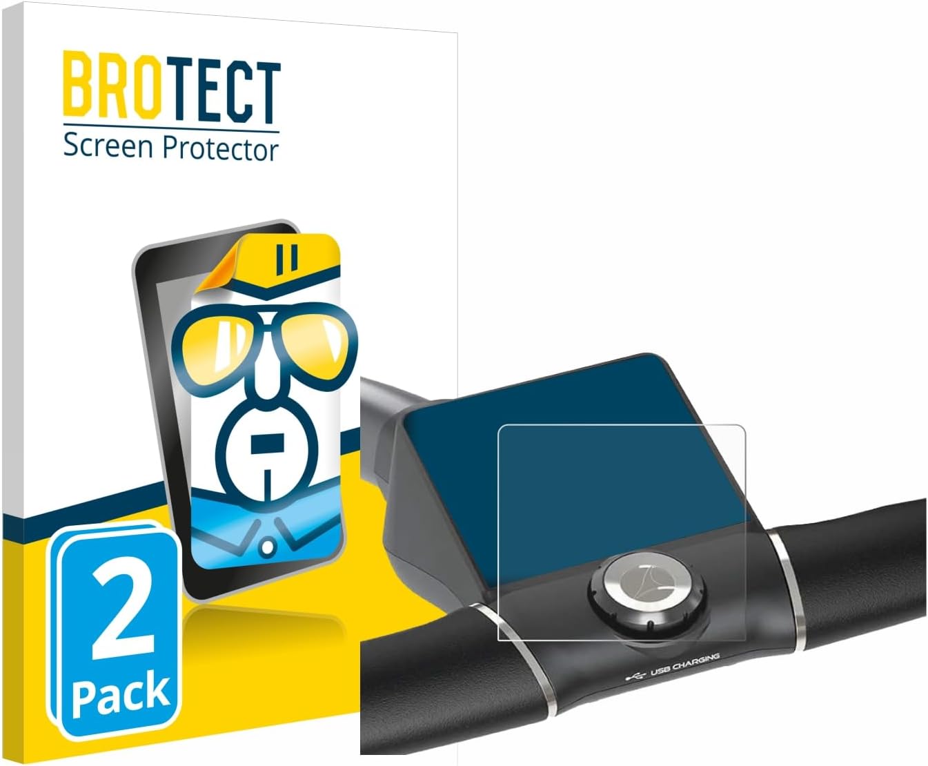 brotect Screen Protector compatible with Motocaddy M5 GPS Electric Trolley (2 Pack) - HD-Clear Protection Film