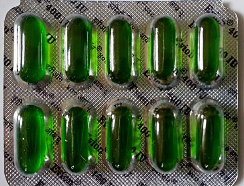 E-vion Capsules, 400mg, for Hair, Skin and Nails, 50 Count