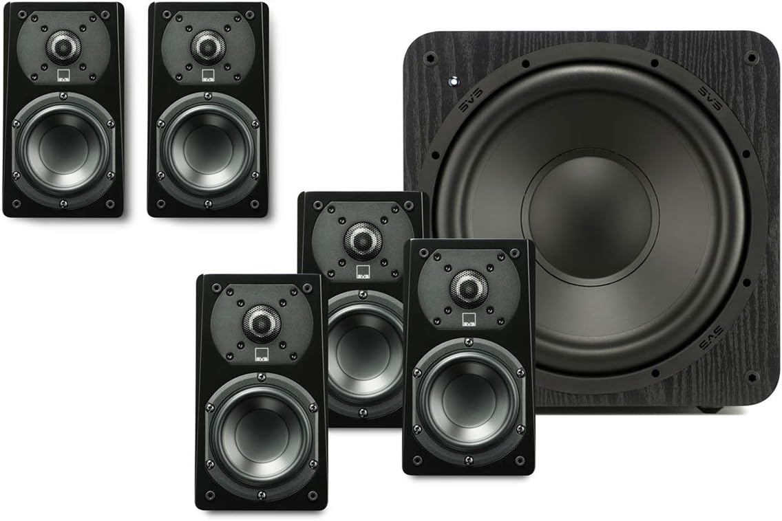 SVS Prime Satellite 5.1 Package (Premium Black Ash)