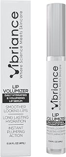 Vibriance Hydrating Lip Volumizer - Plumping Lip Gloss with Hyaluronic Acid - Lip Plumper Smooths Lines and Wrinkles | 0.14 fl oz (4 ml)