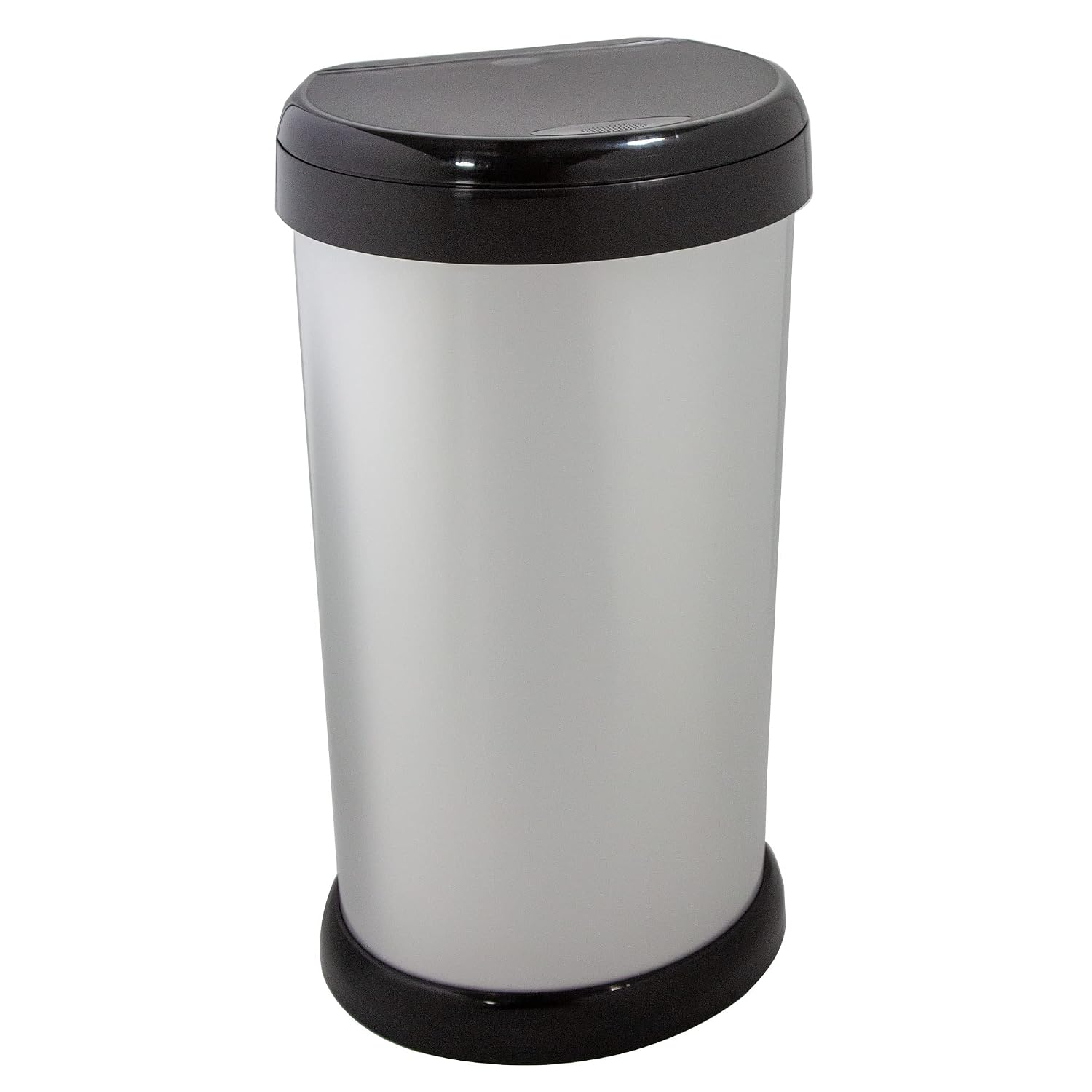 Tontarelli 42L Moda Silver Touch Top Bin - Metal Effect!!!!