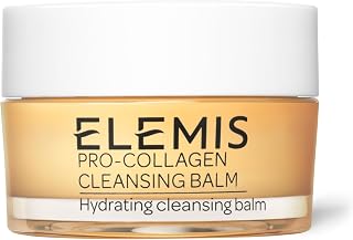 ELEMIS Pro-Collagen Travel Size Cleansing Balm Makeup Remover, Hydrating Facial Cleanser, Oil Cleanser, Oil Makeup Remover, Deep Cleanse