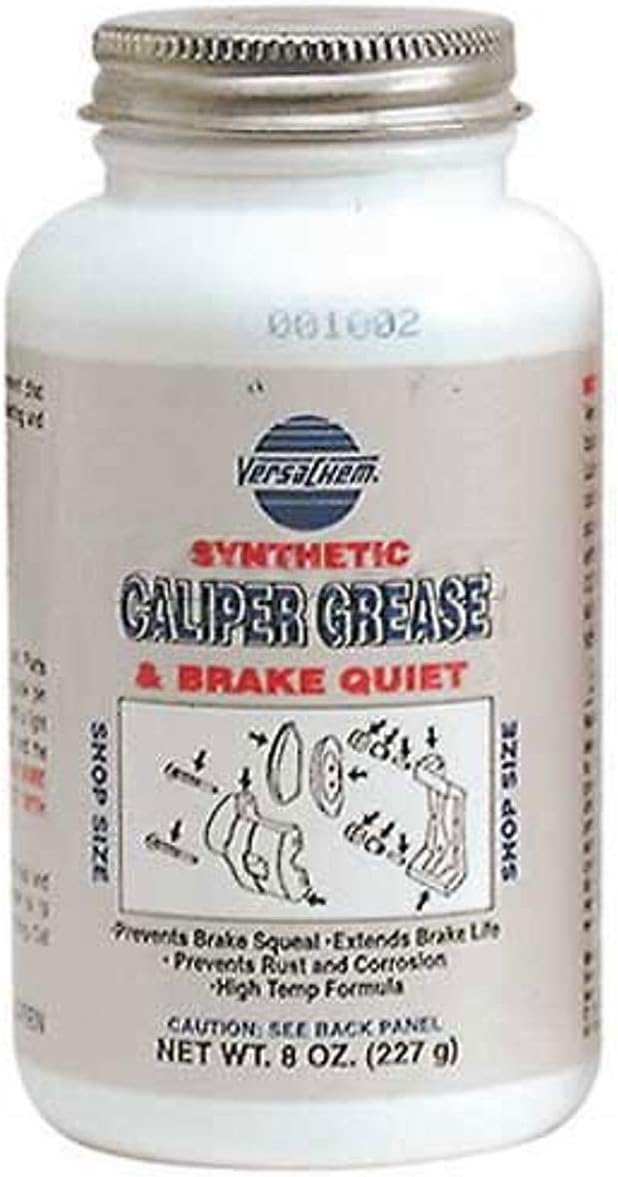 Versachem 26080 Synthetic Caliper Grease - 8 oz. Bottle with Brush