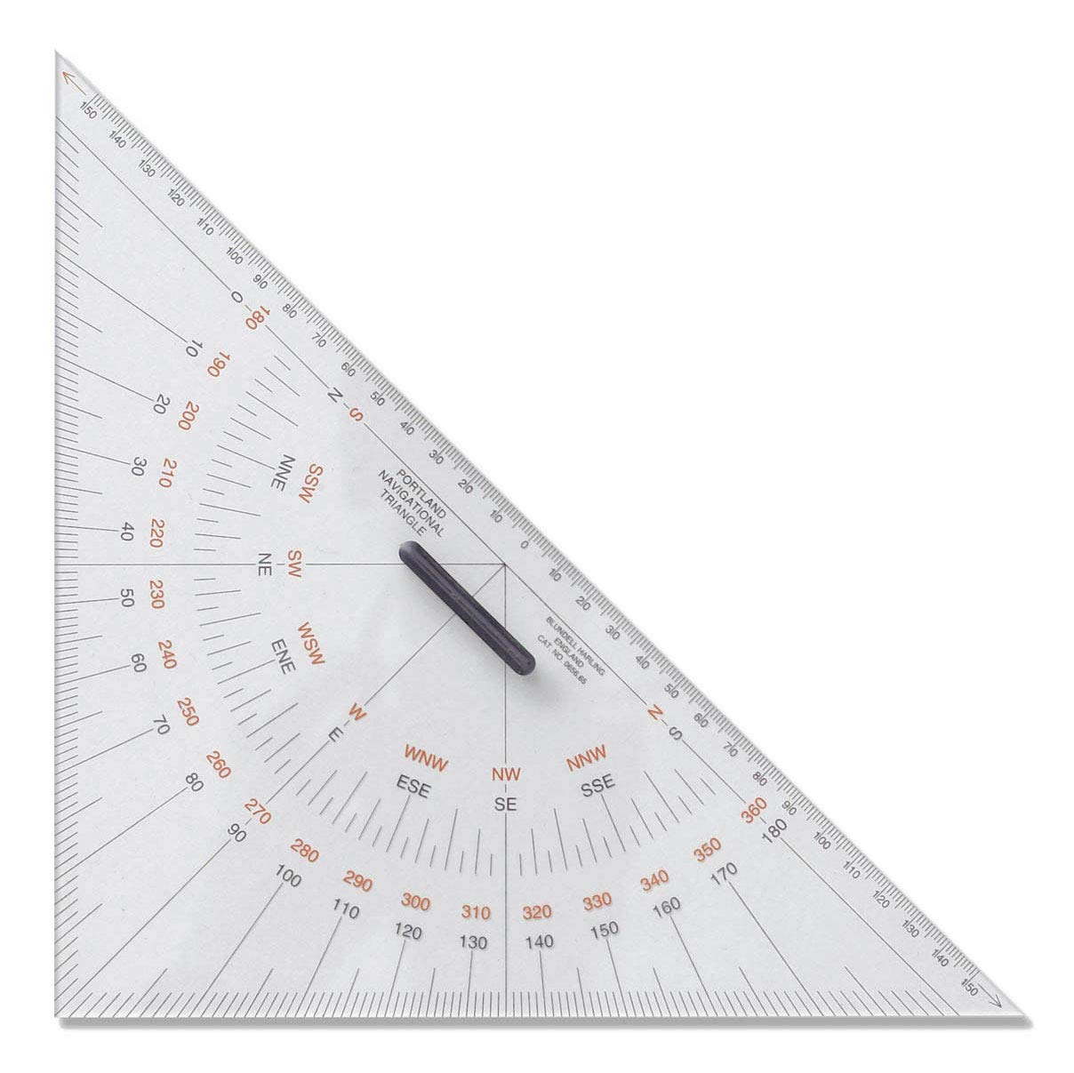 BH Triangular Ruler 230mm Acrylic Injection Molded