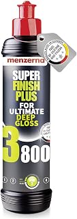 menzerna “Super Finish Plus 3800” I Deep Gloss Polish for a Perfect Mirror Finish I Polishing Compound for Micro Scratches & Holograms I Silicone Free I 8 fl oz.