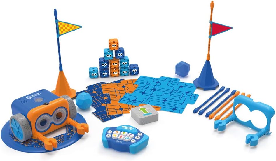 Learning Resources Botley the Coding Robot 2.0 Activity Set Programming Robot for Kids STEM Toys Early Coding Games Remote Control Toys Gifts for 3 4 5 6 7 Year Old Kids Boys & Girls
