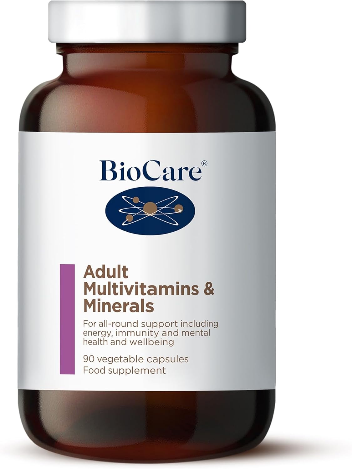 BioCare - Adult Multivitamins & Minerals - for All-Round Support Including Energy, Immunity and Mental Health and Wellbeing - 90 Capsules