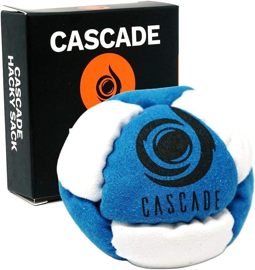 Cascade Pro 8 Panel Hacky Sack - Pro Freestyle Footbag - Trick Foot Bag