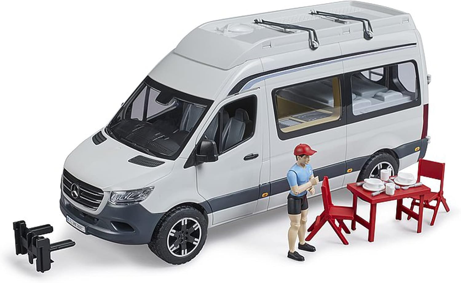 Mercedes Benz Sprinter Camper Van with Driver and Accessories