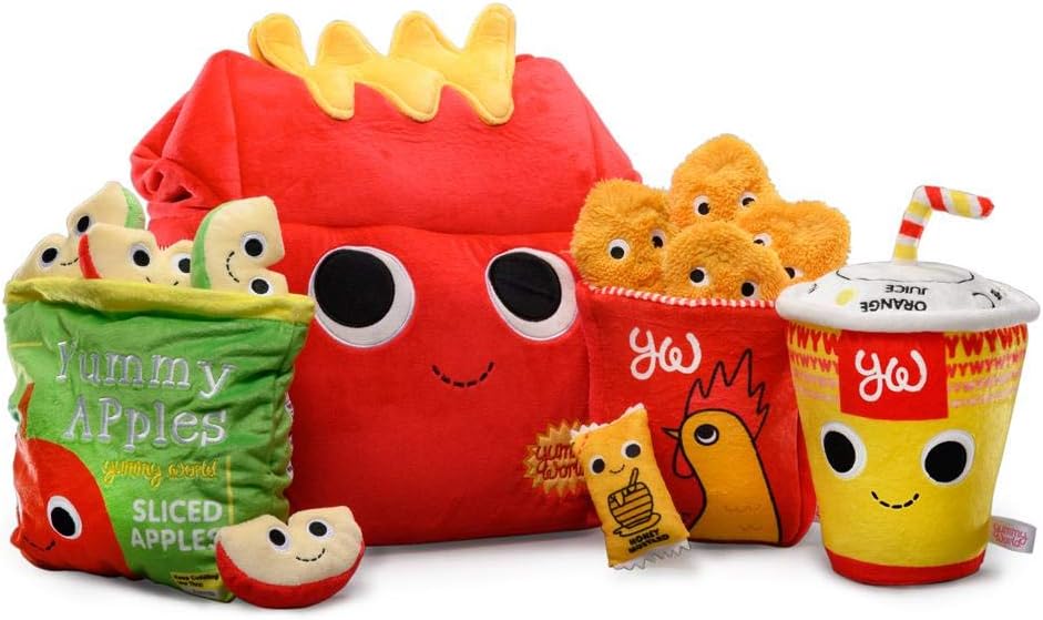 Kidrobot Yummy World Camille The Yummy Meal XL 16 Inch Interactive Plush