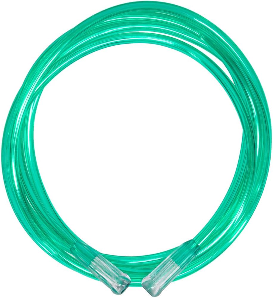 Oxygen Tubing 15 Metre Green Uninterrupted Oxygen Flow, Medical Grade Oxygen Tube | Kink Resistant |Three Channel Design | Home Oxygen Therapy | NHS Approved
