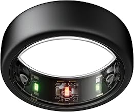 Oura Ring Gen3 Horizon - Stealth - Size 11 - Smart Ring - Size First with Oura Ring Gen3 Sizing Kit - Sleep Tracking Wearable - Heart Rate - Fitness Tracker - 5-7 Days Battery Life