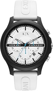 A|X Armani Exchange Chronograph Watch for Men with Stainless Steel, Silicone or Leather Band