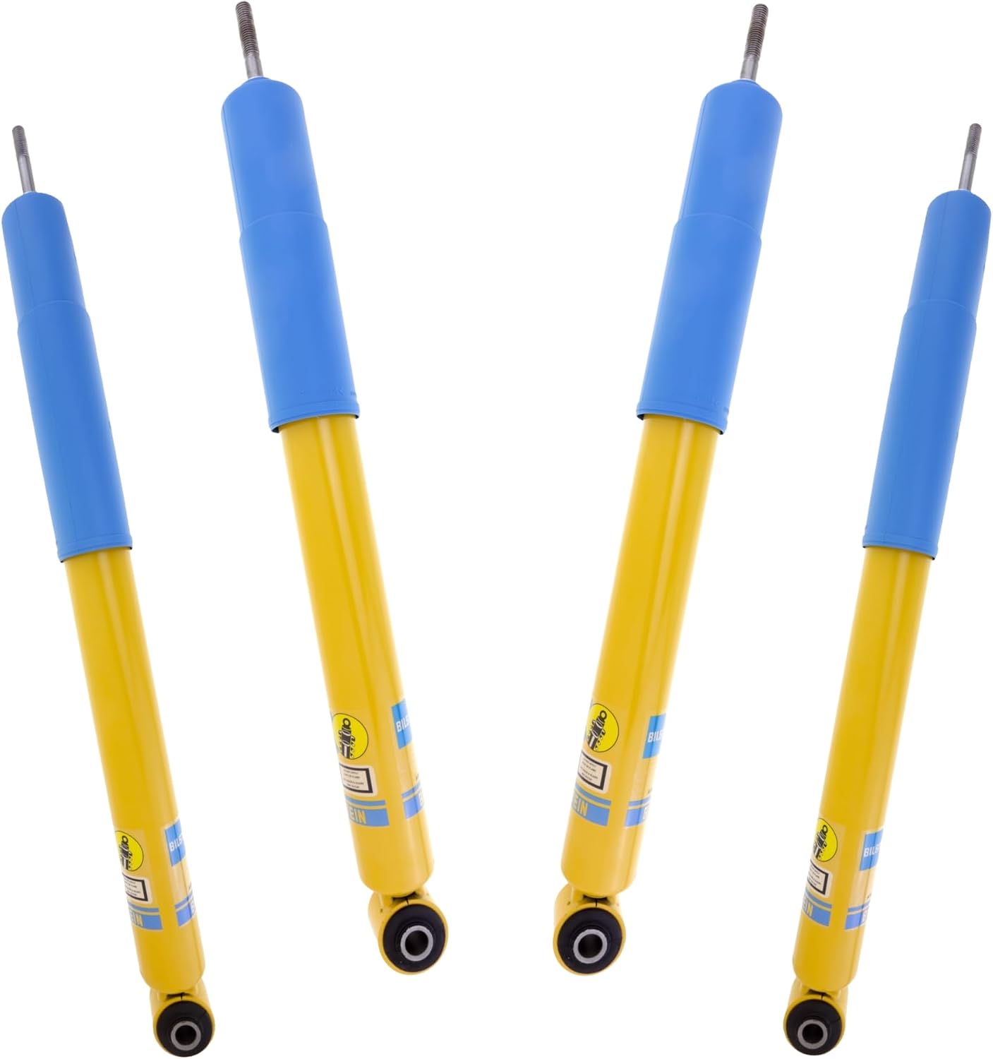Bilstein Set of Front and Rear B6 4600 Series Shocks Compatible with 2014-2018 RAM 2500 w/o Air Suspension with 0" Lift | Easy Installation | Smooth Performance