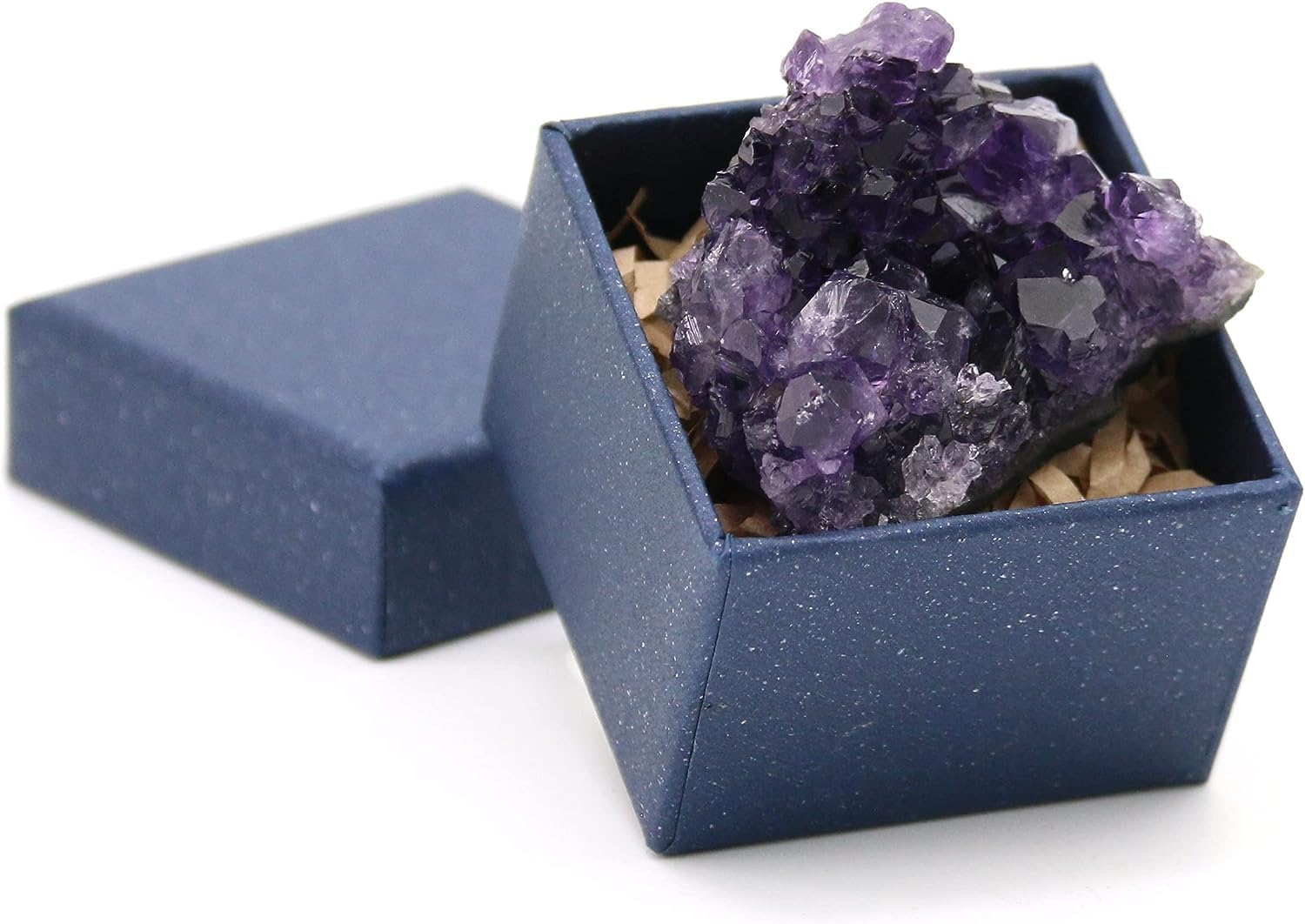 Nvzi Amethyst Crystal, Cristal Stone, Raw Crystal Cluster, Protection Crystals, Amethyst Geode Crystals, Healing Crystals, Purple Crystal, Amethyst Gifts (About 50G)