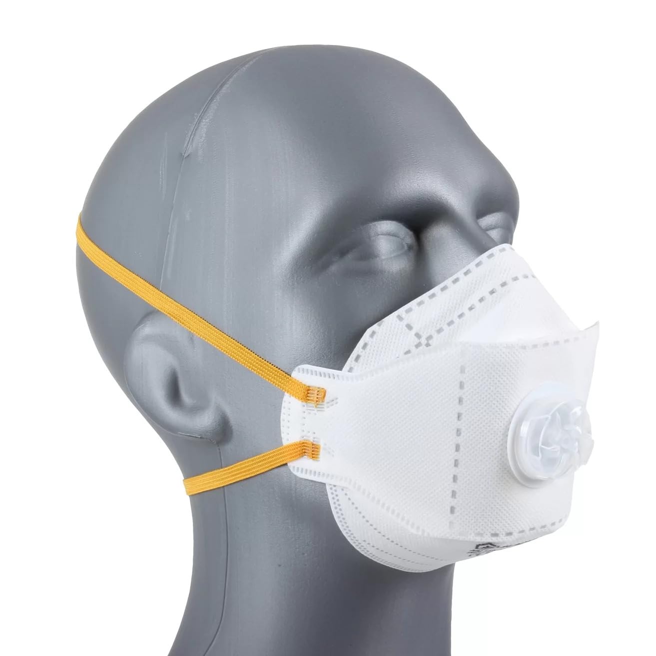 FFP2 Face Mask Pk 1 - Disposable Fold Flat Respirator EN149 CE Certified