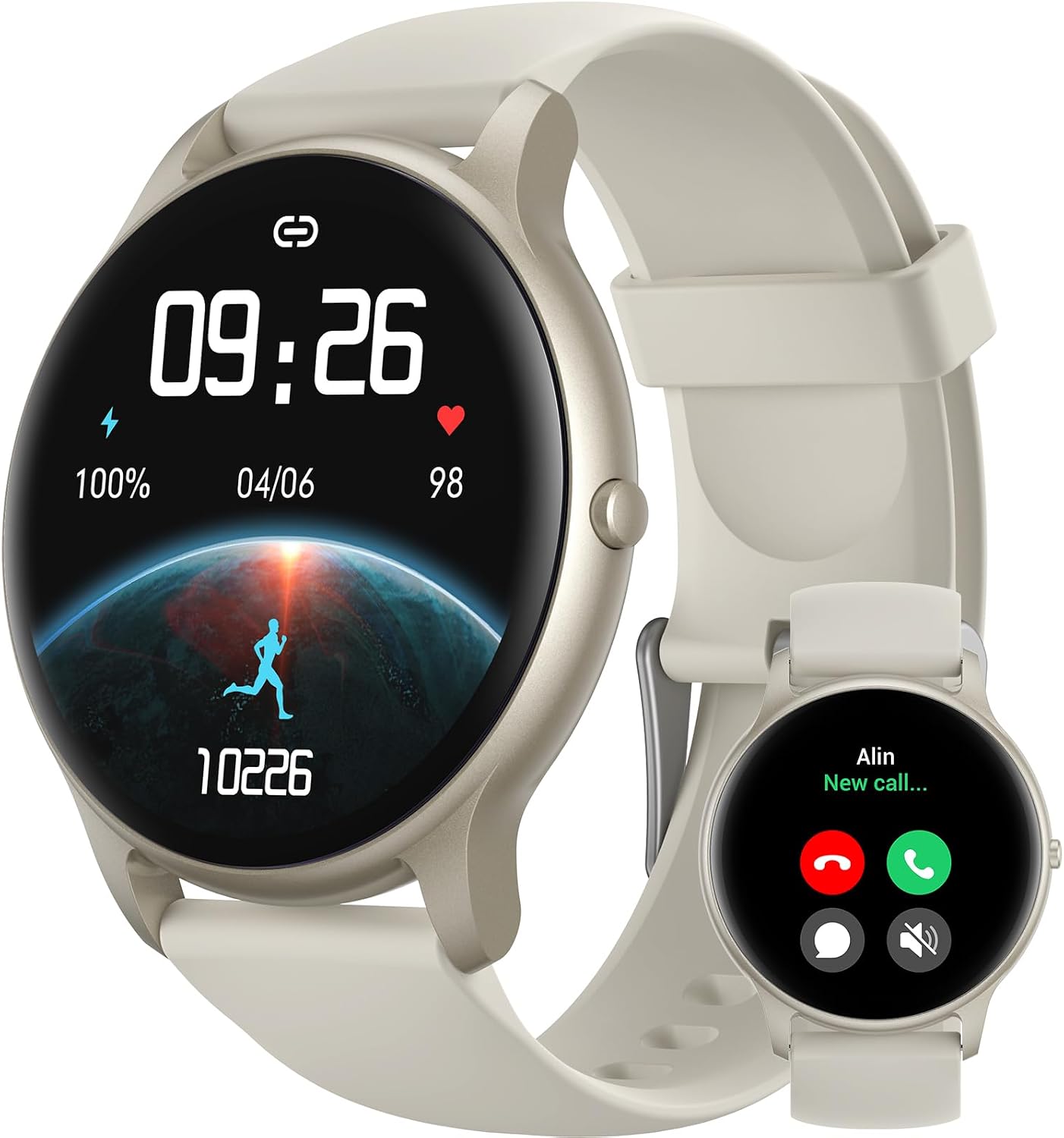 Parsonver Smart Watch(Answer/Make Calls), Fitness Tracker for Women Men