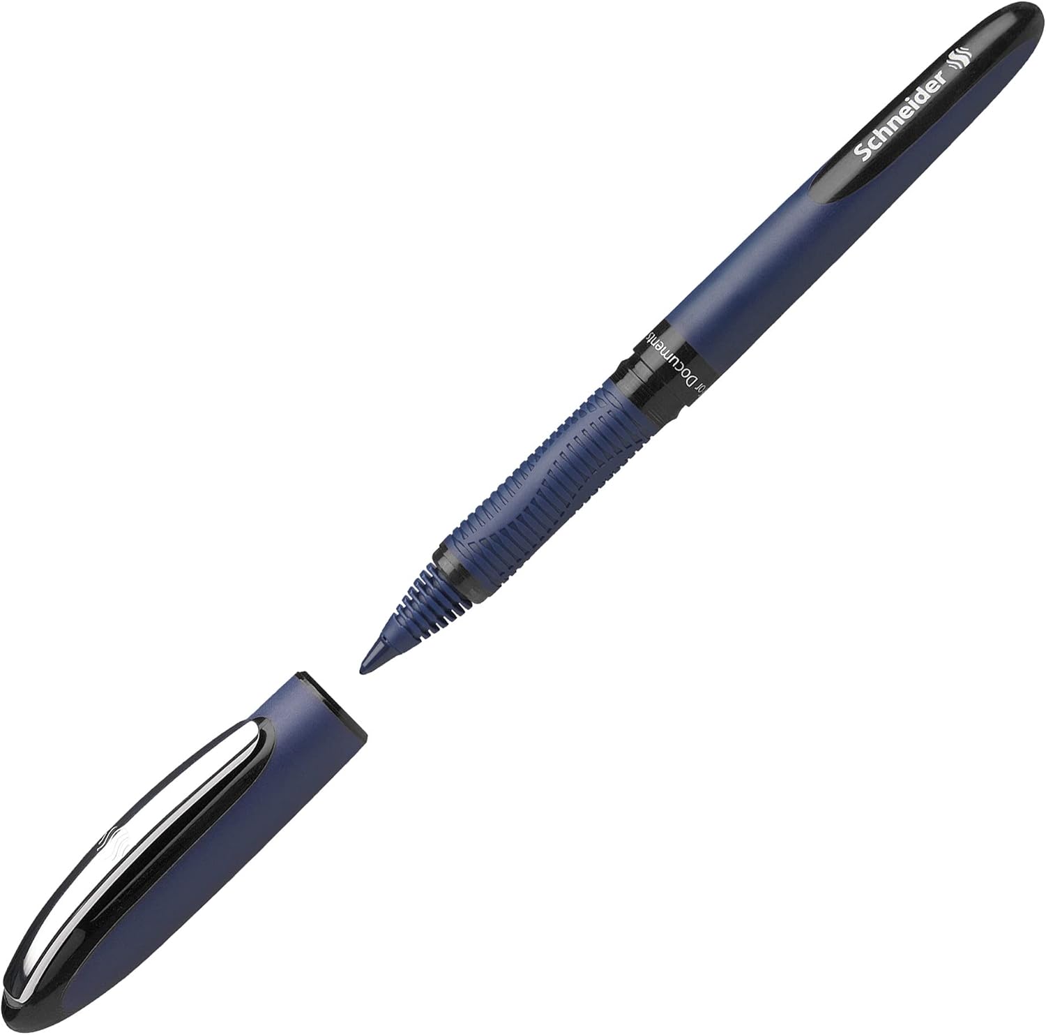 SCHNEIDER One Business 06 Ink Rollerball Pens Pack of 3 Black
