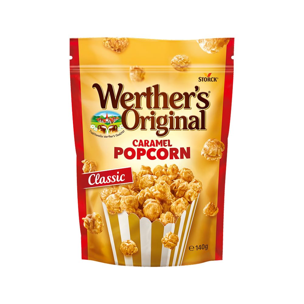 Werther's Original Caramel Popcorn Classic 140g (pack of 2)