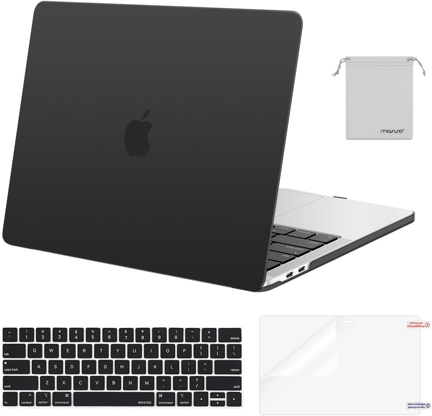 MOSISO Compatible with MacBook Pro 13 inch Case M2 M1 2026 2025 2024-2016