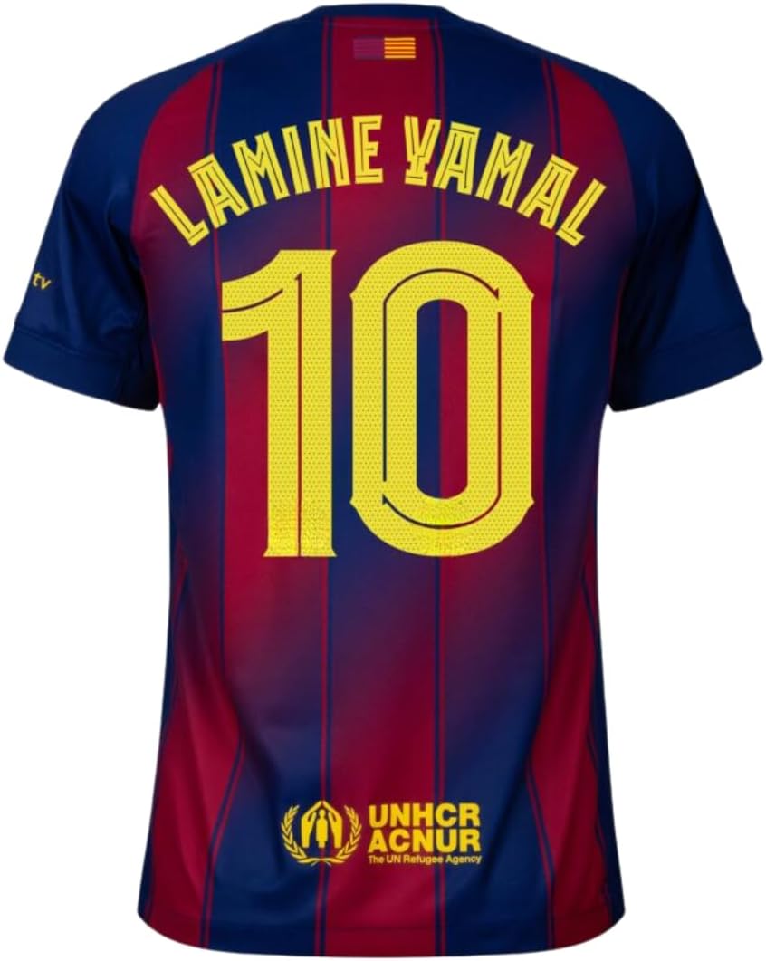 Lamine Yamal #10 Men’s Soccer Jersey Fan Edition – Short Sleeve & Casual Shirt - Home, Away, Third Kit & Fourth Kit 2025/26