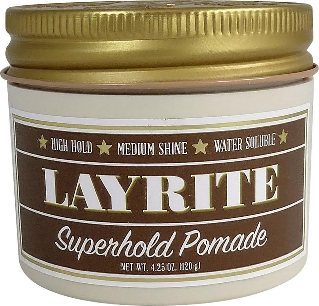 Layrite Superhold Pomade, 4.25 oz Orange