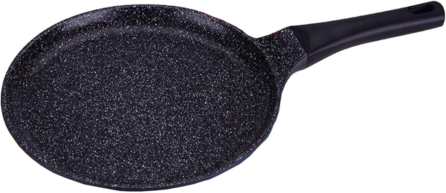 24Cm Multipurpose Master Cook Induction TAWA | Marble Coated | Diecast Aluminium | Non Stick | DOSA | Crepe | Pan | Classic Roti | Chapati | Pancake | HD | Home | Kitchen | Chef | UK Free P&P