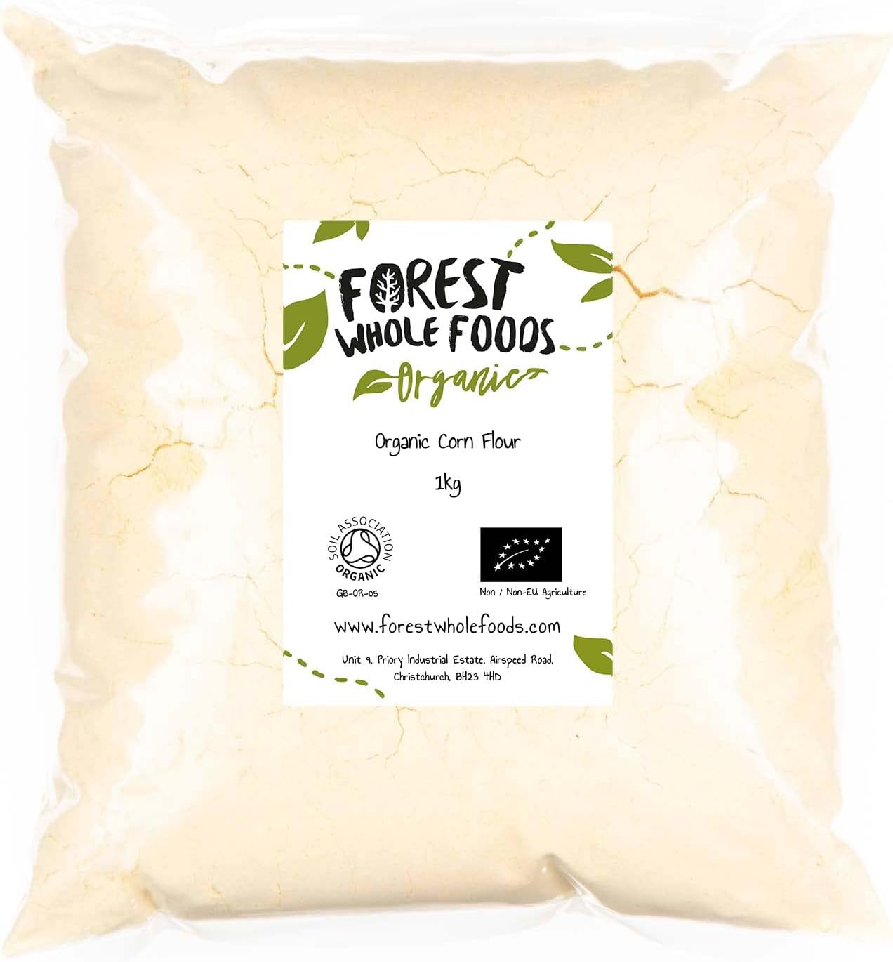 Forest Whole Foods Organic Corn Flour (1kg)