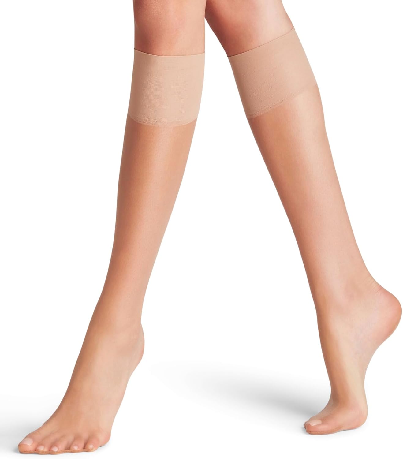 FALKE Women's Shelina 12 DEN Knee-High Pop Socks Long Ultra-Sheer With Light Shimmer And Soft Tops For A Gentle Grip On The Calf Fine Soft Yarn 1 Pair