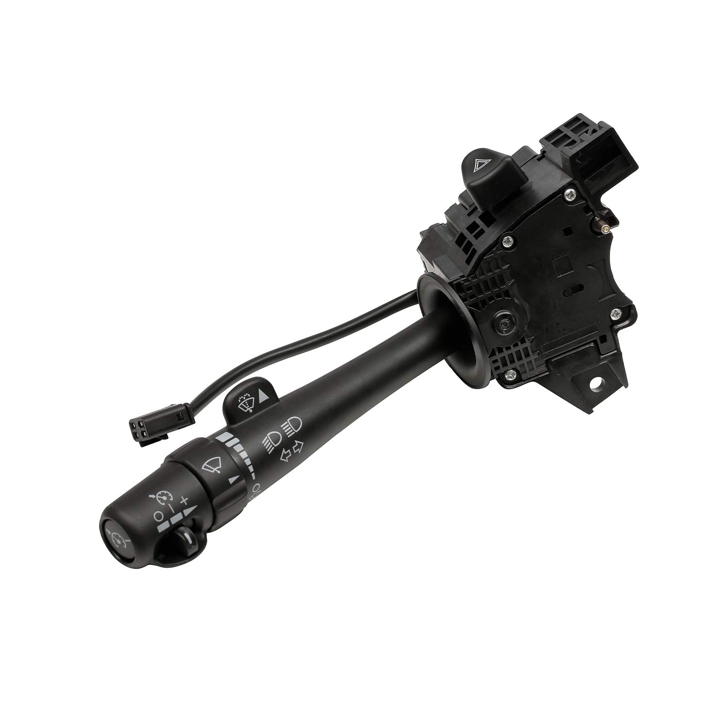 Turn Signal Switch Wiper Dimmer Combination Multi-Function Switch | Replacement for 2002-2009 Chevy Silverado Tahoe GMC Envoy Sierra Yukon Buick & More | Replaces# 12450067, D6299A, SW3792