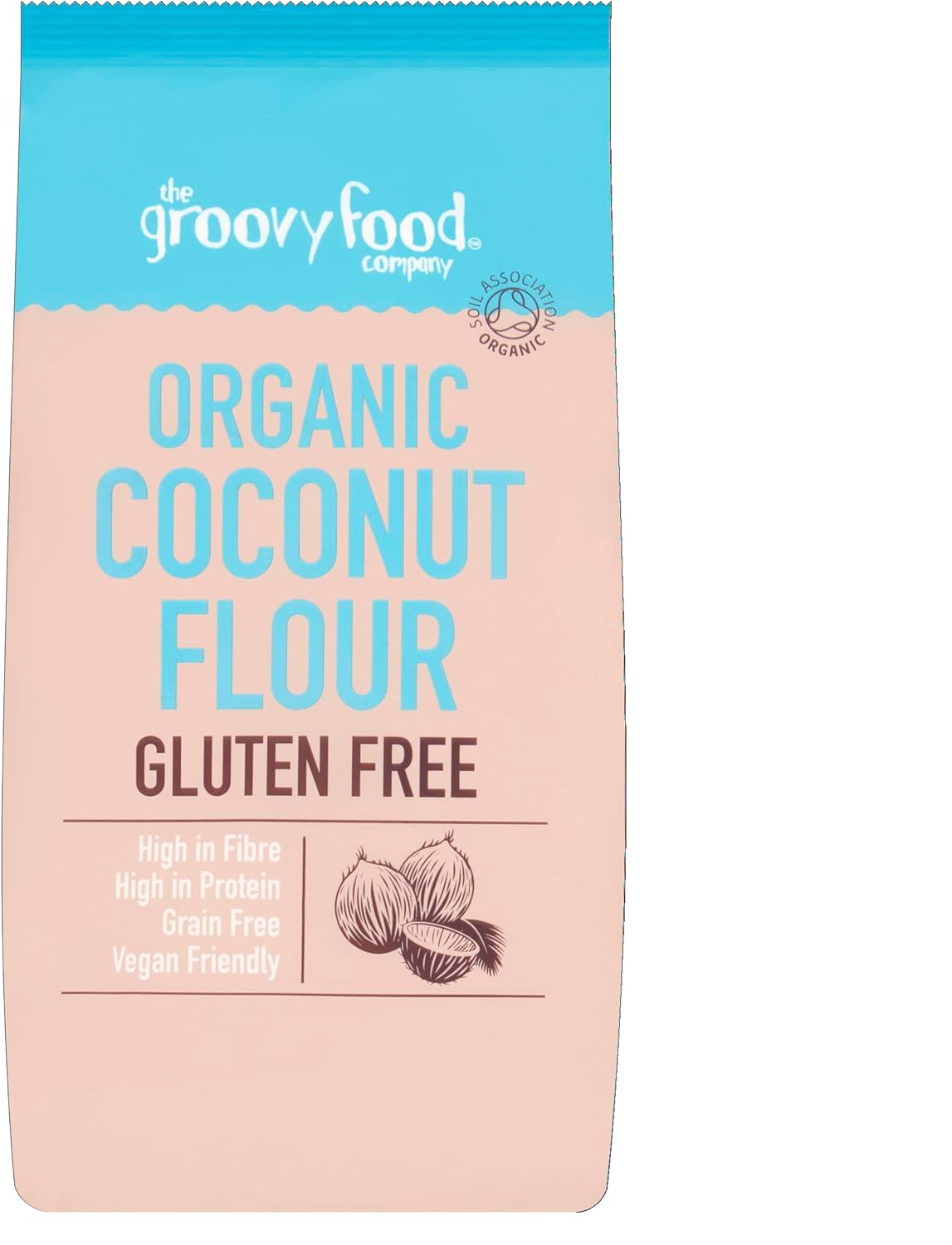 The Groovy Food Company Organic Coconut Flour, 500g
