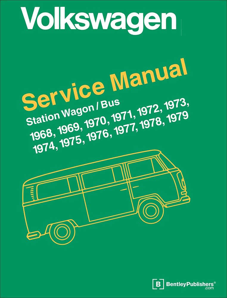 Volkswagen Station Wagon/Bus Official Service Manual: Type 2 (Volkswagen Service Manuals)