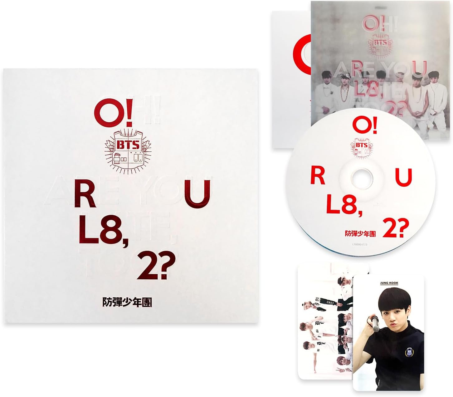 [O!RUL8,2?] R + Photobook + Photocard + Folded Poster + Gift