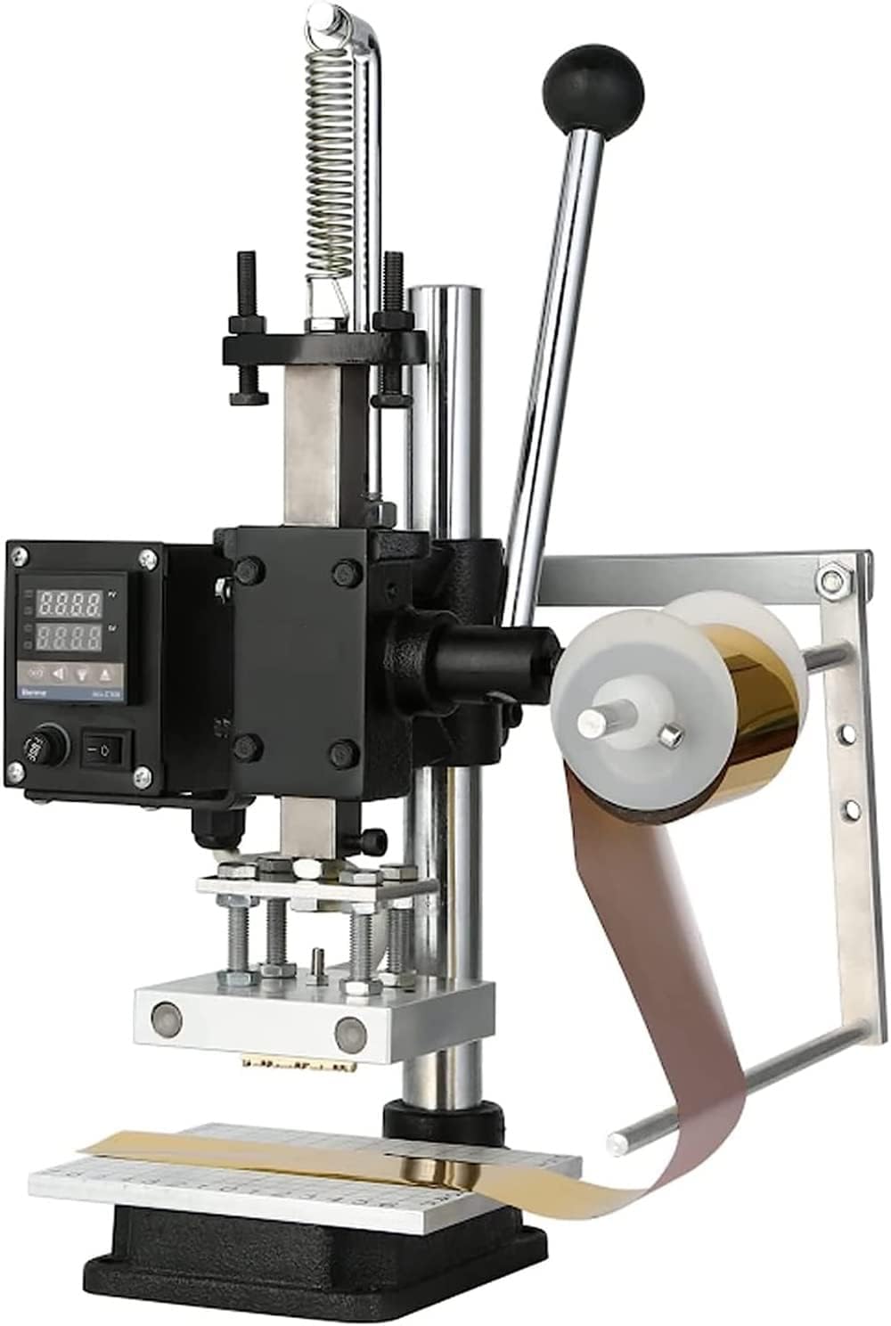 CAULO Hot Stamping Machine Digital Pressure Mark Hot Foil Stamping Machine Leather Embossing Machine Machine For DIY