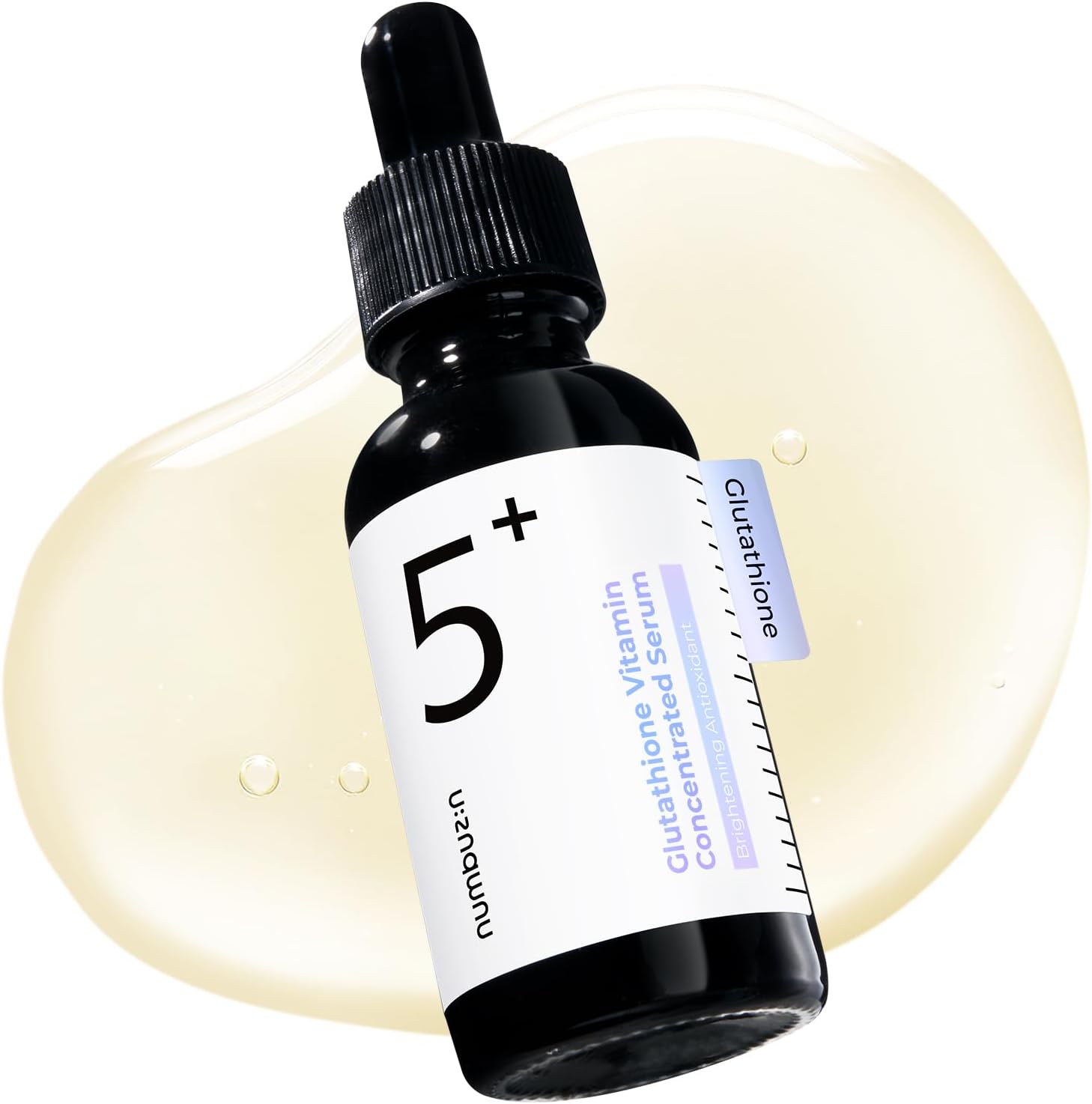 numbuzin No.5 Serum | Vitamin Concentrated Serum | Glutathione, Vitamin C | Hyperpigmentation, Acne Scars | Suitable for Sensitive Skin, Korean Skincare | 30 ml