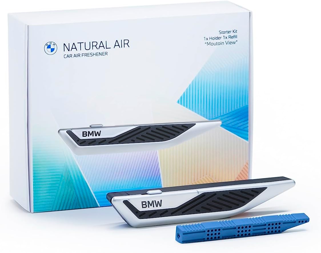 BMW Genuine Natural Air Starter Kit 1 Holder 1 Refill Mountain View 83125A7DC77