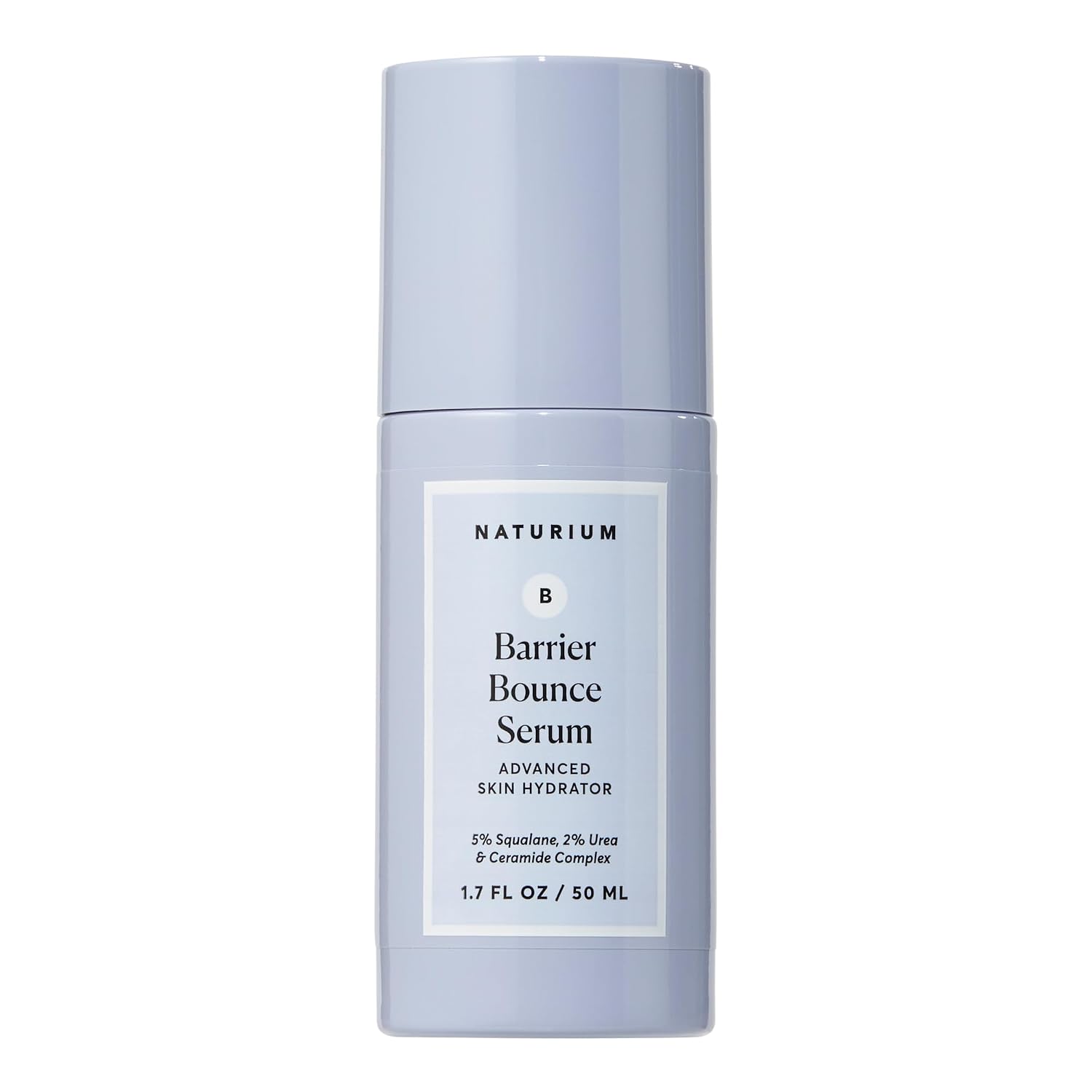 Naturium Barrier Bounce Serum, Plumps & Hydrates Face, Neck & Chest, Hydration Booster & Skin Care with Squalene & Ceramide Complex, 1.7 fl oz