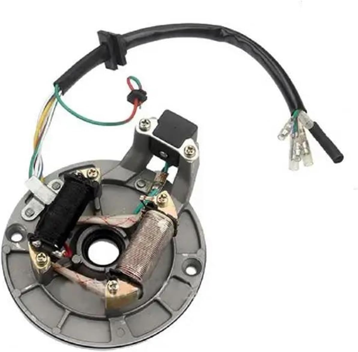 Motorbike Ignitions For 50 Cc 70 Cc 110 Cc 125 Cc 4 Stroke 1 Set Ignition Stator Wiring Harness Ignition Coil Magnetoes Stator Motorcycle Ignition Kit
