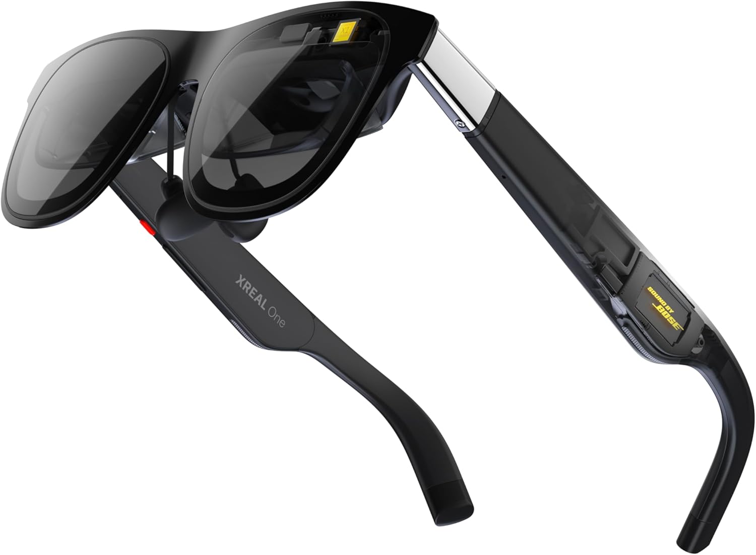 XREAL One AR Glasses with X1 Chip, Native 3 DoF, 147" 50°FOV 120Hz HD Display, Renowned Audio, 3 Adjustable Lens Transparency, Smart Glasses for iPhone 16/15, Steam Deck, ROG, Mac, PC, Android & iOS