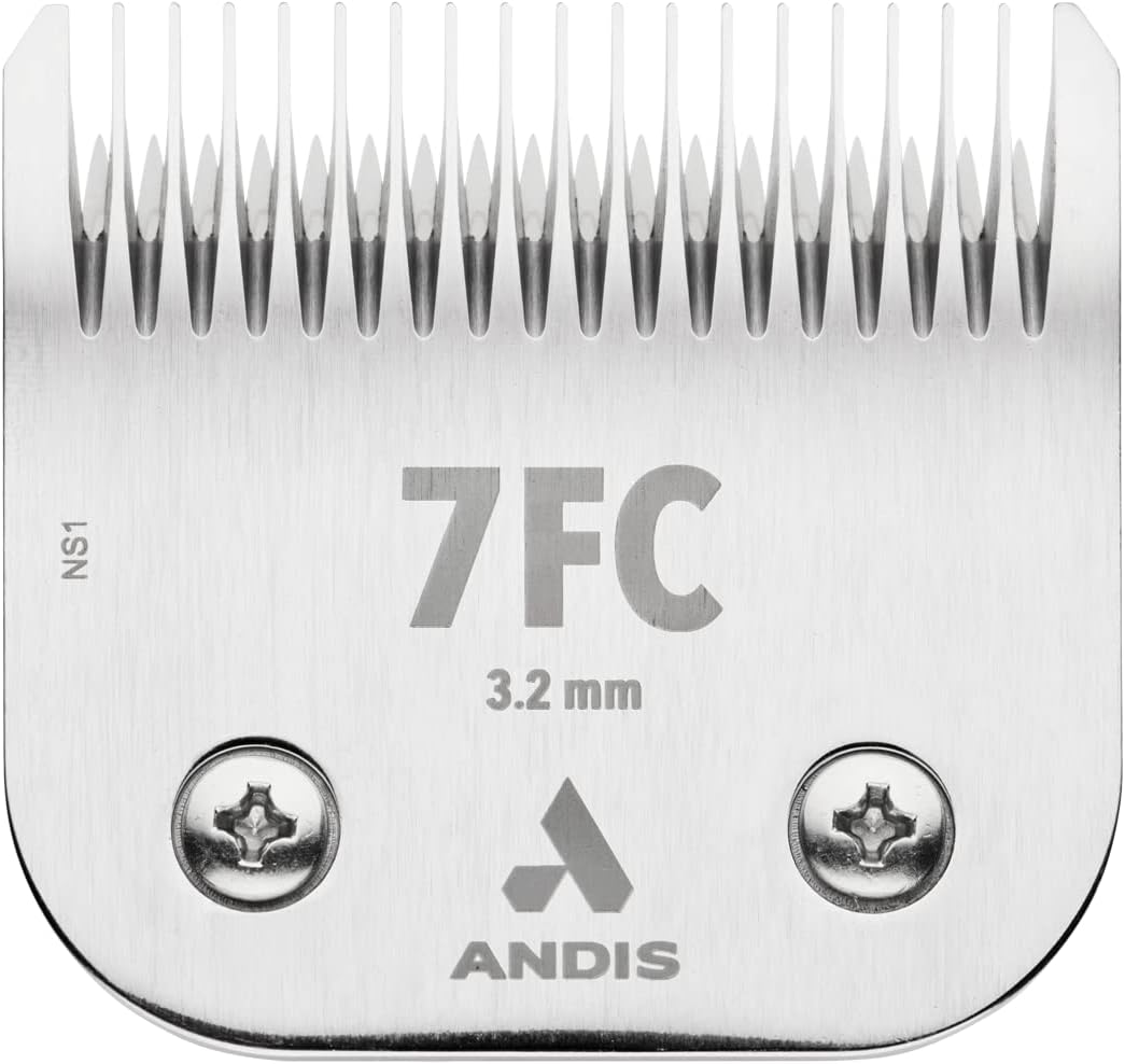 Andis 72605 CeramicEdge Detachable Blade, Size 7FC, 1/8in Cut, Steel