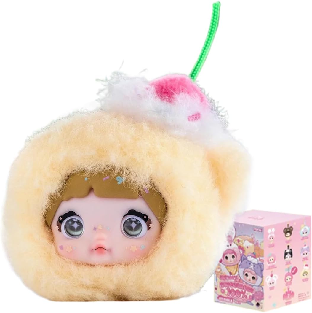 Aven Rabbit Nommi sweetness 100% Series Blind Box Action Figures Mystery Box Cute Random Toys Birthday Gift Christmas Collectible Toy for Desktop Ornaments, 1PC