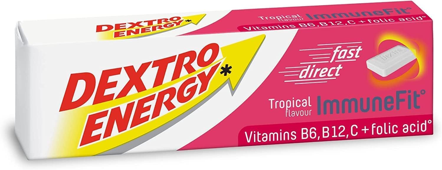 Dextro Dextro Energy Tropical 47g-PACK OF 3