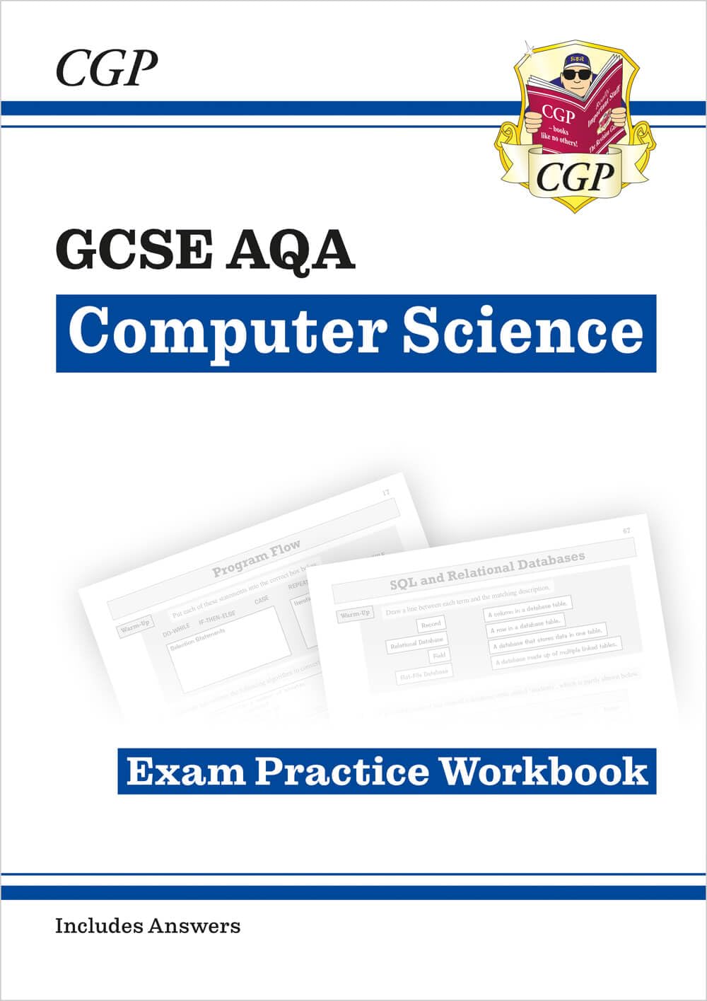 GCSE Computer Science AQA Exam Practice Workbook includes answers: perfect for the 2026 and 2027 exams (CGP AQA GCSE Computer Science)